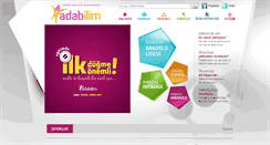 Desktop Screenshot of adabilim.com