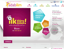 Tablet Screenshot of adabilim.com